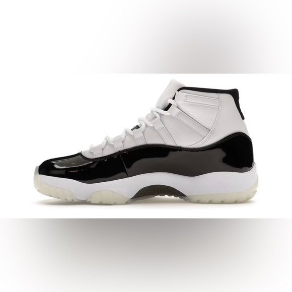 Black and White High-Top Sneakers